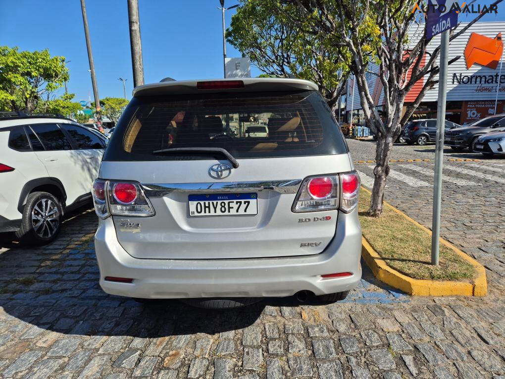 TOYOTA HILUX SW4 3.0 SRV 4X4 16V TURBO INTERCOOLER DIESEL 4P AUTOMATICO
