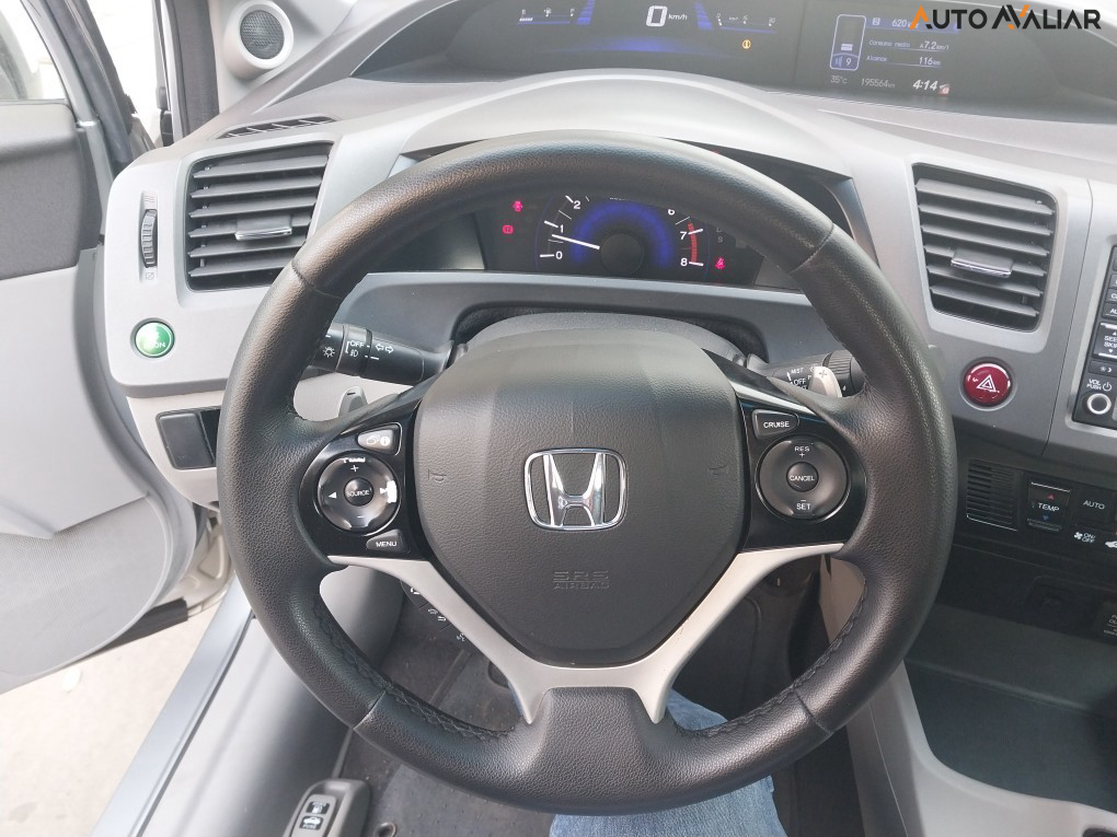 HONDA CIVIC 2.0 EXR 16V FLEX 4P AUTOMATICO