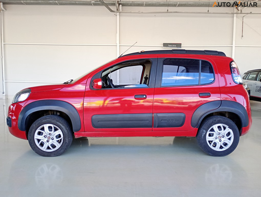 FIAT UNO 1.4 EVO WAY 8V FLEX 4P AUTOMATIZADO