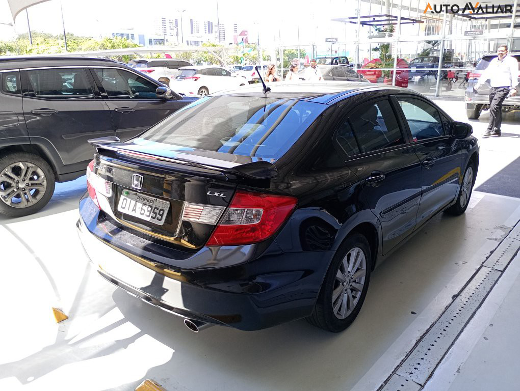 HONDA CIVIC 1.8 LXL 16V FLEX 4P AUTOMATICO