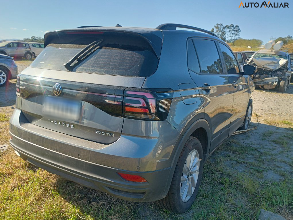 VOLKSWAGEN T-CROSS 1.0 200 TSI TOTAL FLEX AUTOMÁTICO