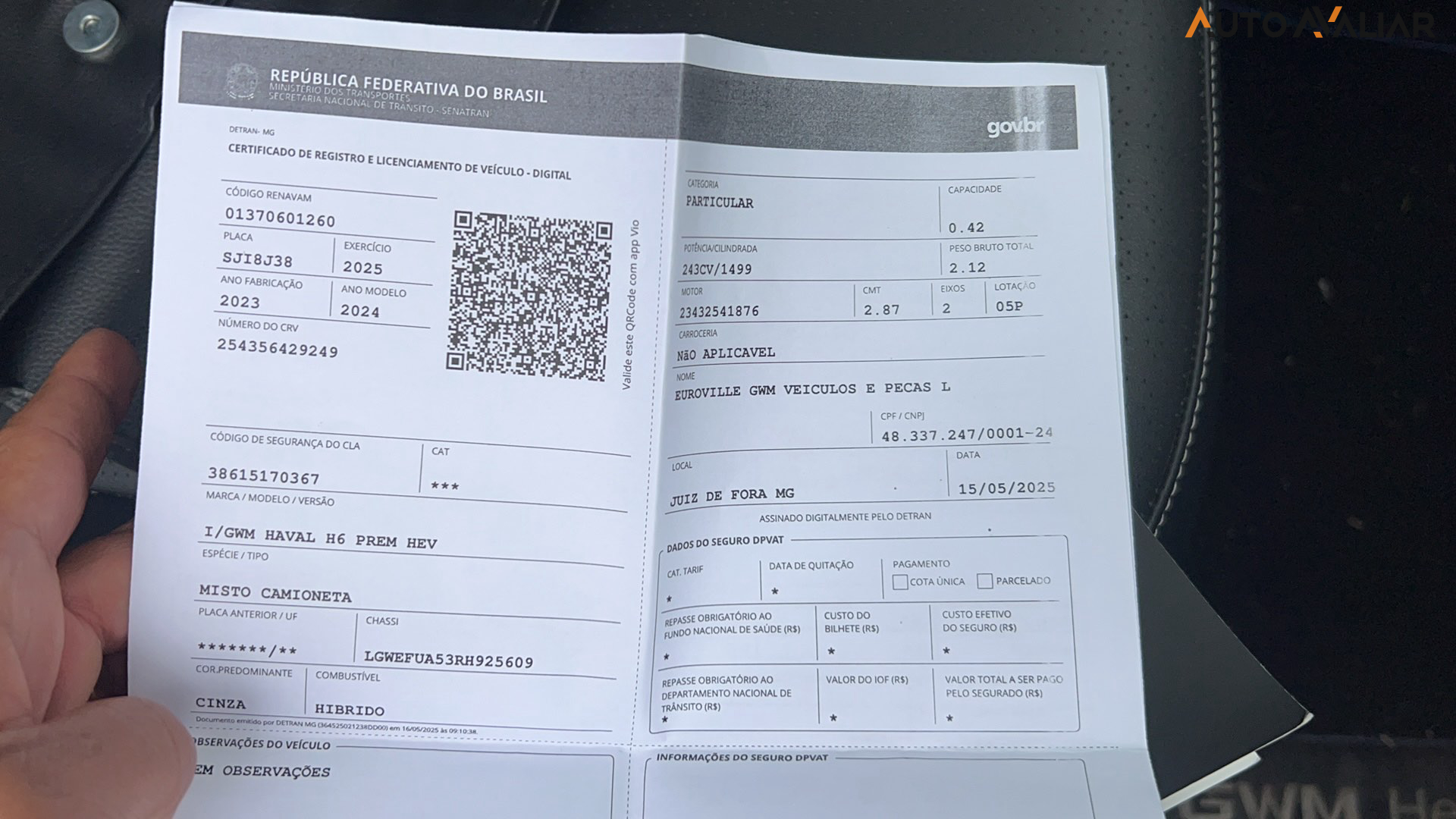 GWM HAVAL H6 1.5  HEV PREMIUM E-TRACTION