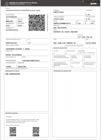 CHERY TIGGO 8 1.6 TGDI GASOLINA TXS DCT