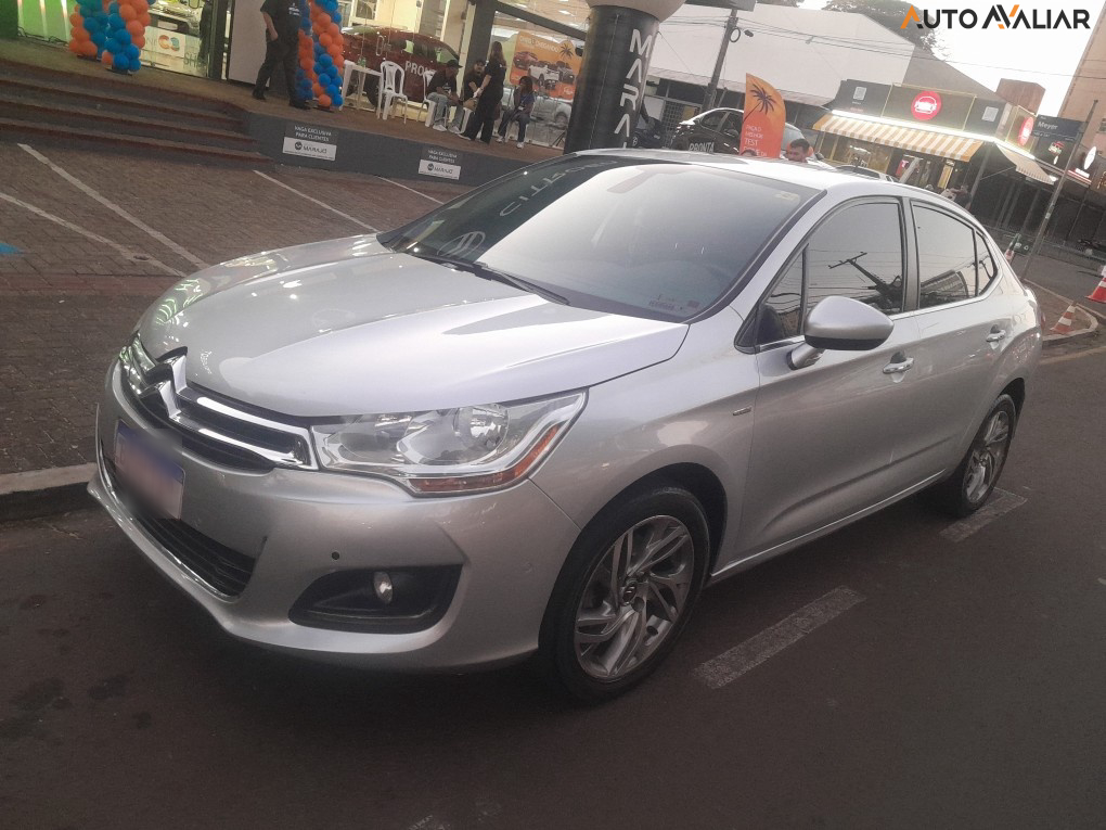 CITROEN C4 LOUNGE 1.6 EXCLUSIVE 16V TURBO FLEX 4P AUTOMATICO