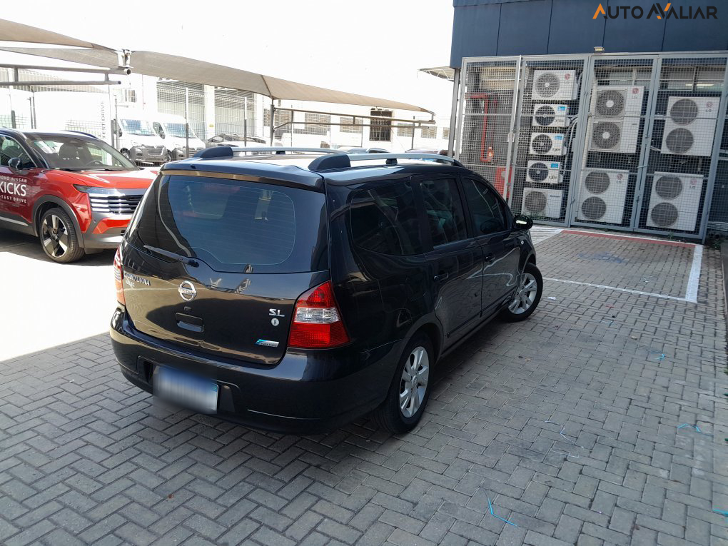 NISSAN GRAND LIVINA 1.8 SL 16V FLEX 4P AUTOMATICO