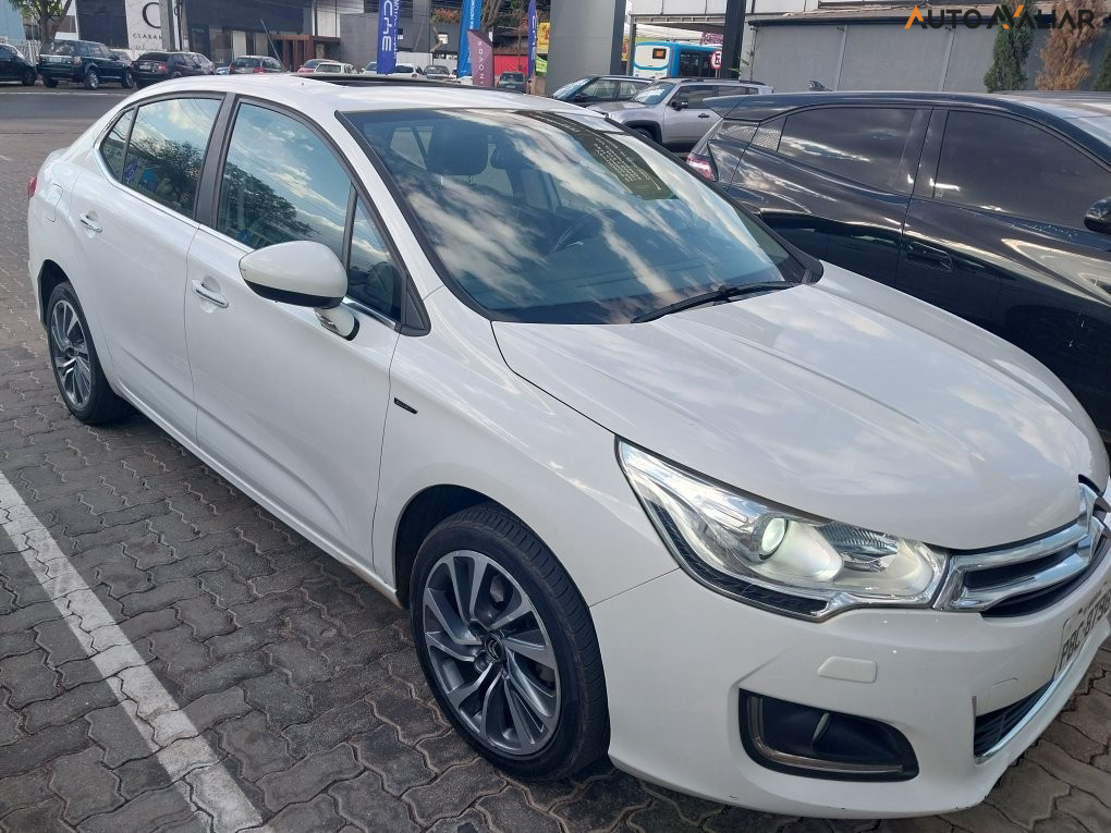 CITROEN C4 LOUNGE 1.6 EXCLUSIVE 16V TURBO FLEX 4P AUTOMATICO