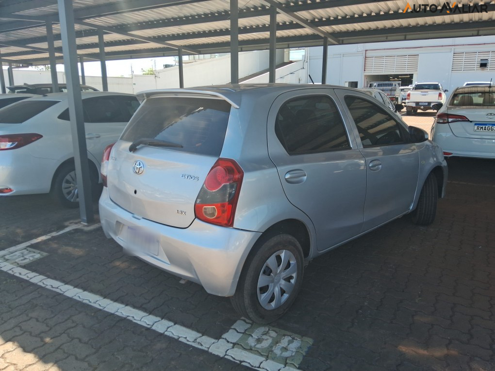 TOYOTA ETIOS 1.3 X 16V FLEX 4P MANUAL