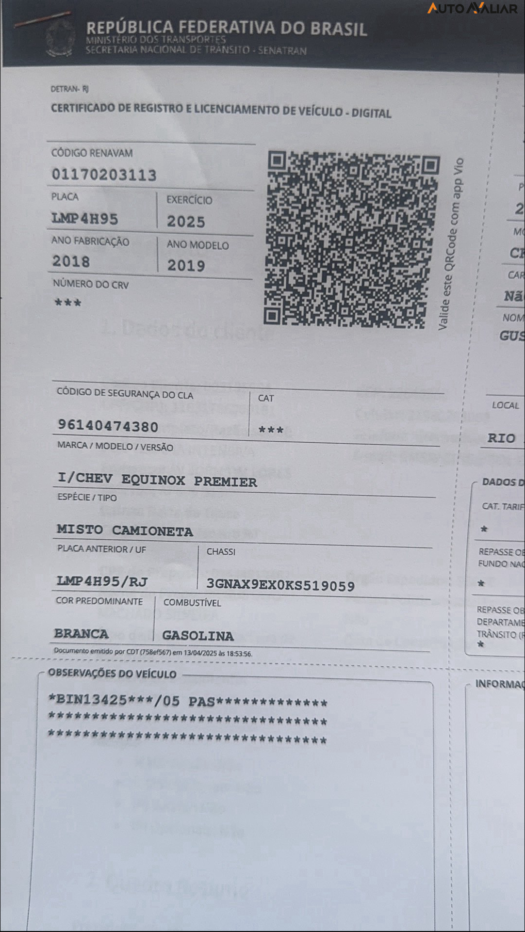 CHEVROLET EQUINOX 2.0 16V TURBO GASOLINA PREMIER AWD -