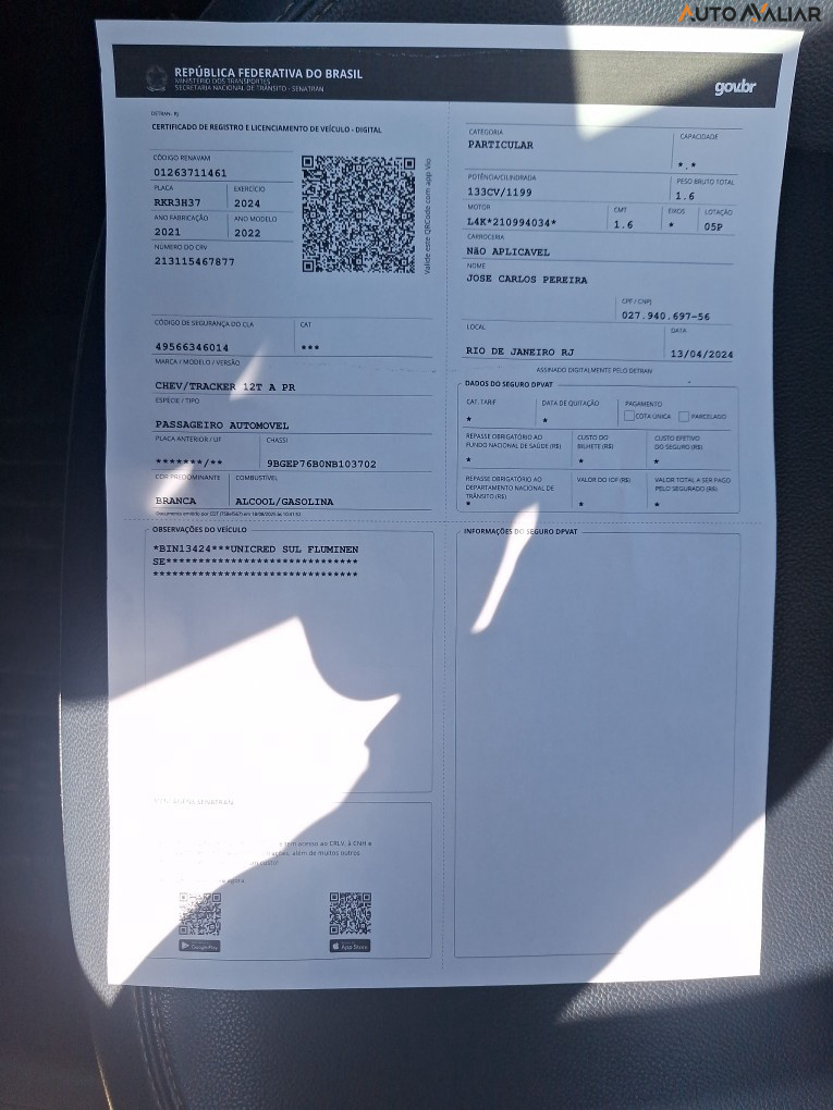 CHEVROLET TRACKER 1.2 TURBO FLEX PREMIER AUTOMATICO