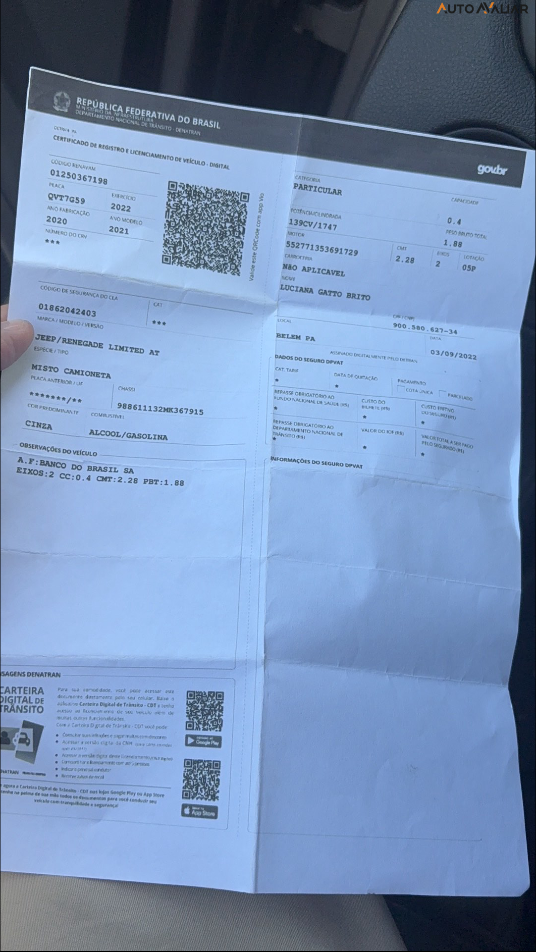 JEEP RENEGADE 1.8 16V FLEX LIMITED 4P AUTOMATICO