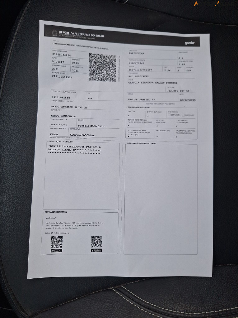 JEEP RENEGADE 1.8 16V FLEX SPORT 4P AUTOMATICO