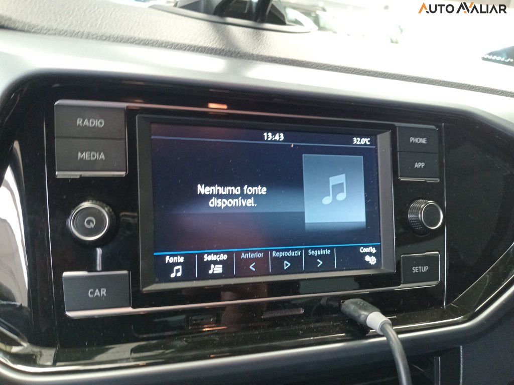 VOLKSWAGEN T-CROSS 1.0 200 TSI TOTAL FLEX COMFORTLINE AUTOMATICO