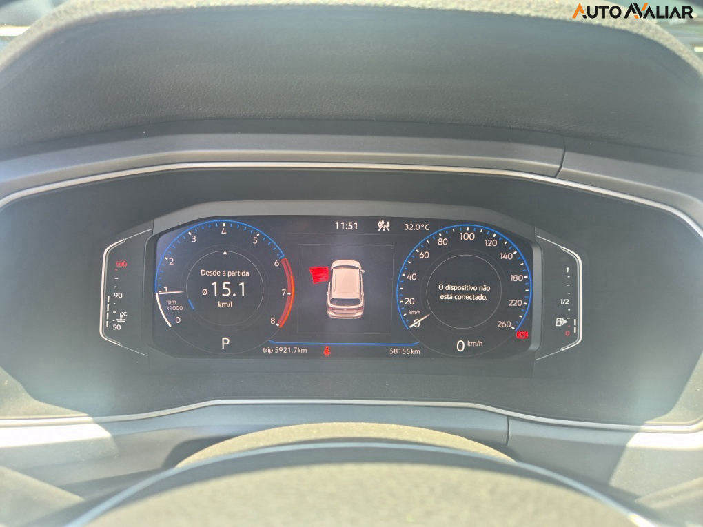 VOLKSWAGEN T-CROSS 1.0 200 TSI TOTAL FLEX COMFORTLINE AUTOM&Aacute;TICO