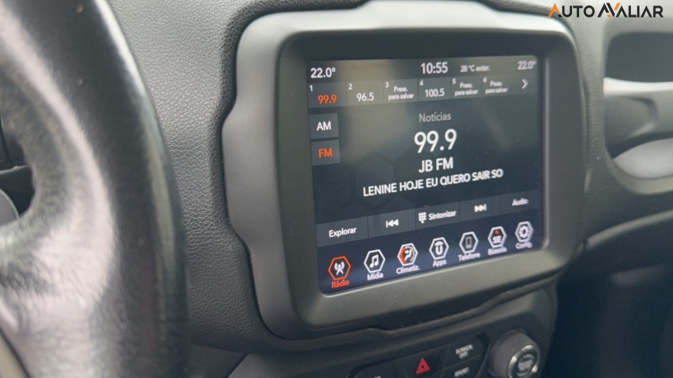 JEEP RENEGADE 1.8 16V FLEX LONGITUDE 4P AUTOMATICO