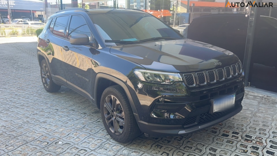 JEEP COMPASS 1.3 T270 TURBO FLEX LONGITUDE 80 ANOS AT6