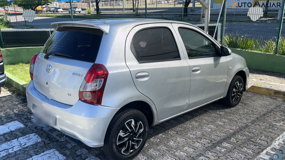 TOYOTA ETIOS 1.3 X 16V FLEX 4P AUTOMATICO