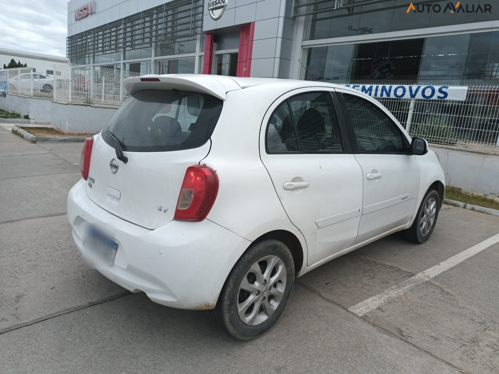 NISSAN MARCH 1.0 SV 12V FLEX 4P MANUAL