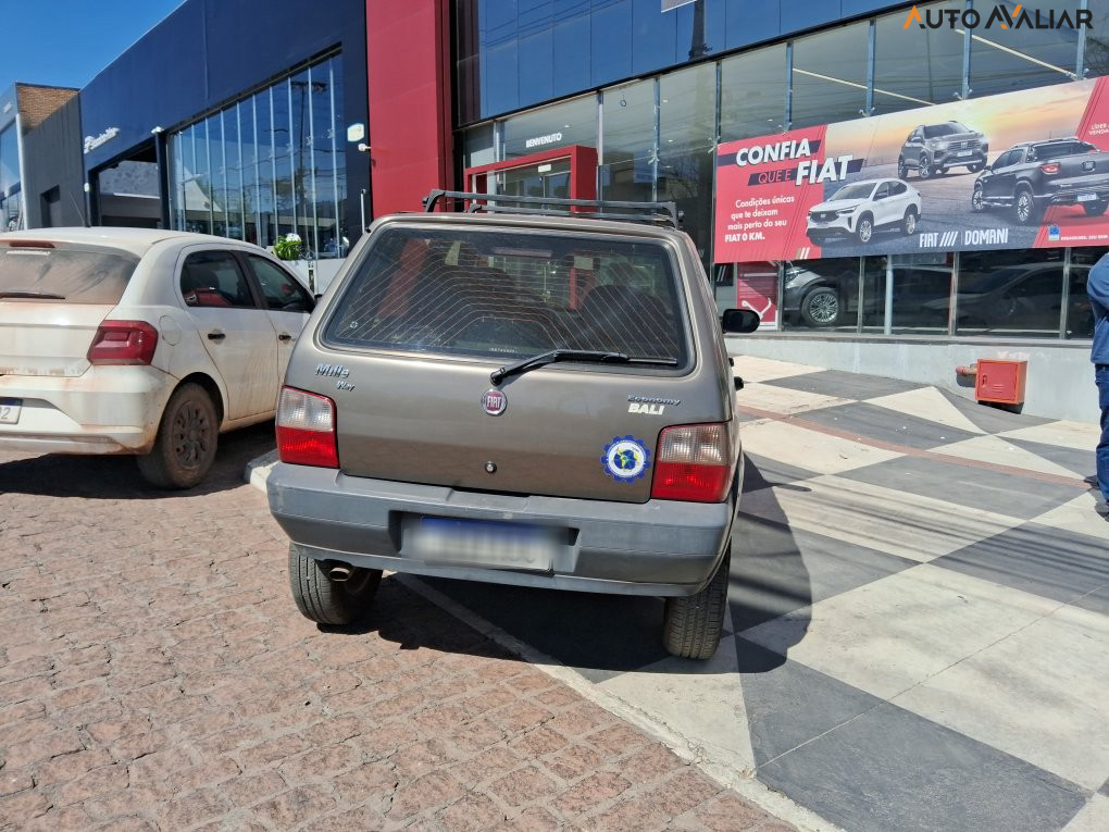 FIAT UNO 1.0 MPI MILLE WAY ECONOMY 8V FLEX 4P MANUAL
