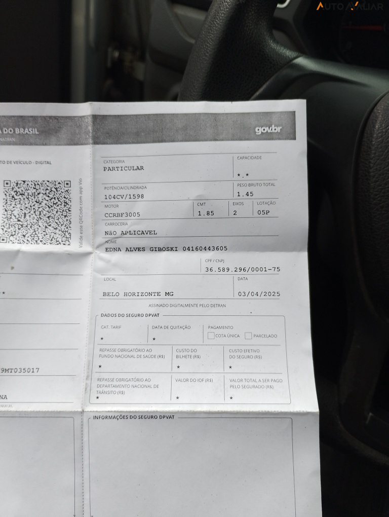 VOLKSWAGEN GOL 1.6 MSI TOTALFLEX 4P MANUAL