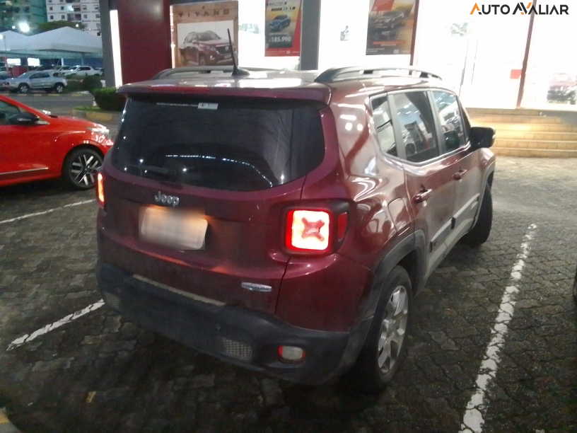 JEEP RENEGADE 1.8 16V FLEX LONGITUDE 4P AUTOMATICO