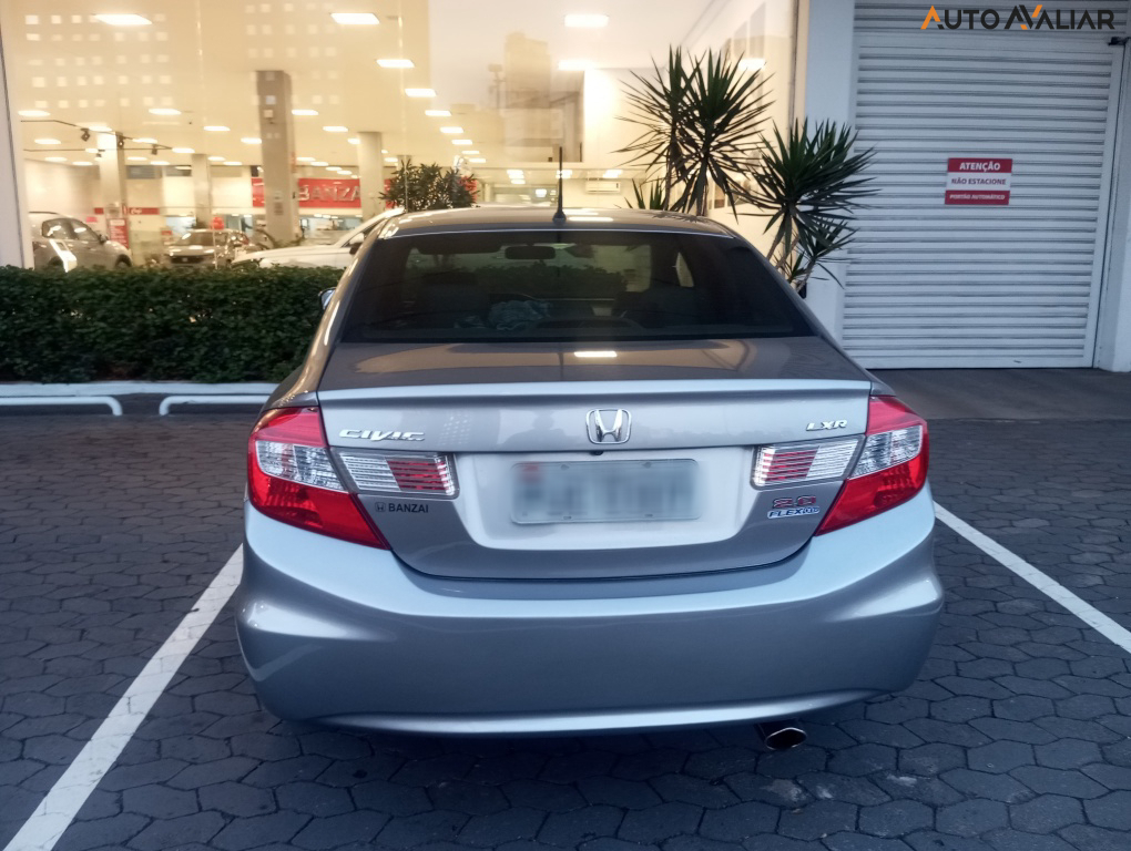 HONDA CIVIC 2.0 LXR 16V FLEX 4P AUTOMATICO