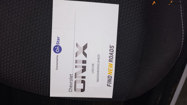 CHEVROLET ONIX 1.0 TURBO FLEX LT MANUAL