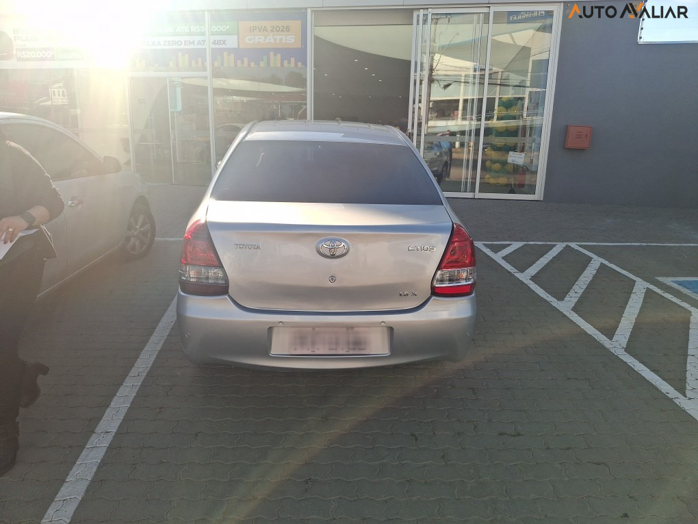 TOYOTA ETIOS 1.5 X SEDAN 16V FLEX 4P AUTOMATICO