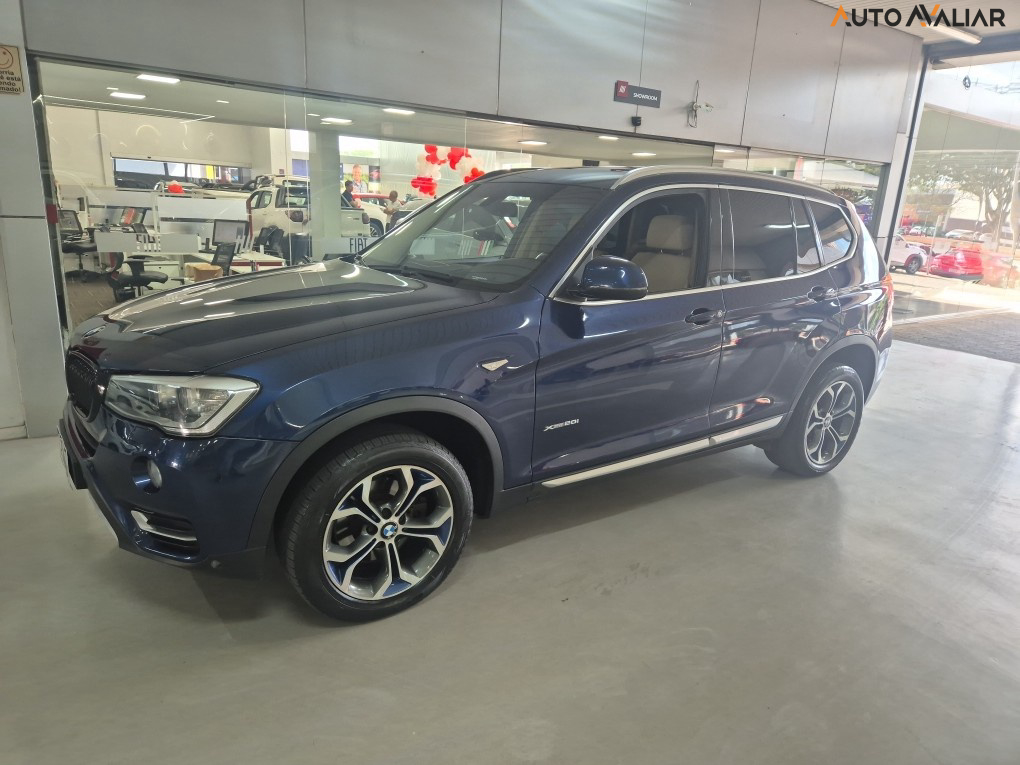 BMW X3 2.0 20I X LINE 4X4 16V GASOLINA 4P AUTOMATICO