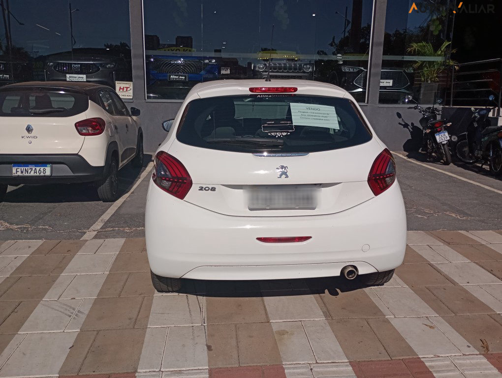 PEUGEOT 208 1.5 INCONCERT 16V FLEX 4P AUTOMATICO