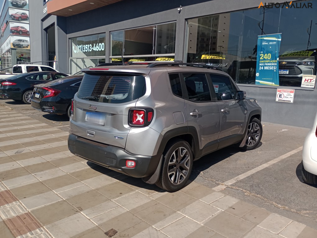JEEP RENEGADE 1.8 16V FLEX LONGITUDE 4P AUTOMATICO