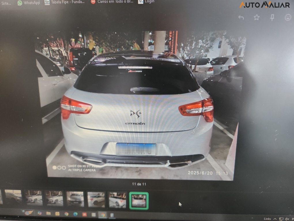 CITROEN DS5 1.6 16V 165CV TURBO INTERCOOLER GASOLINA 4P AUTOMATICO