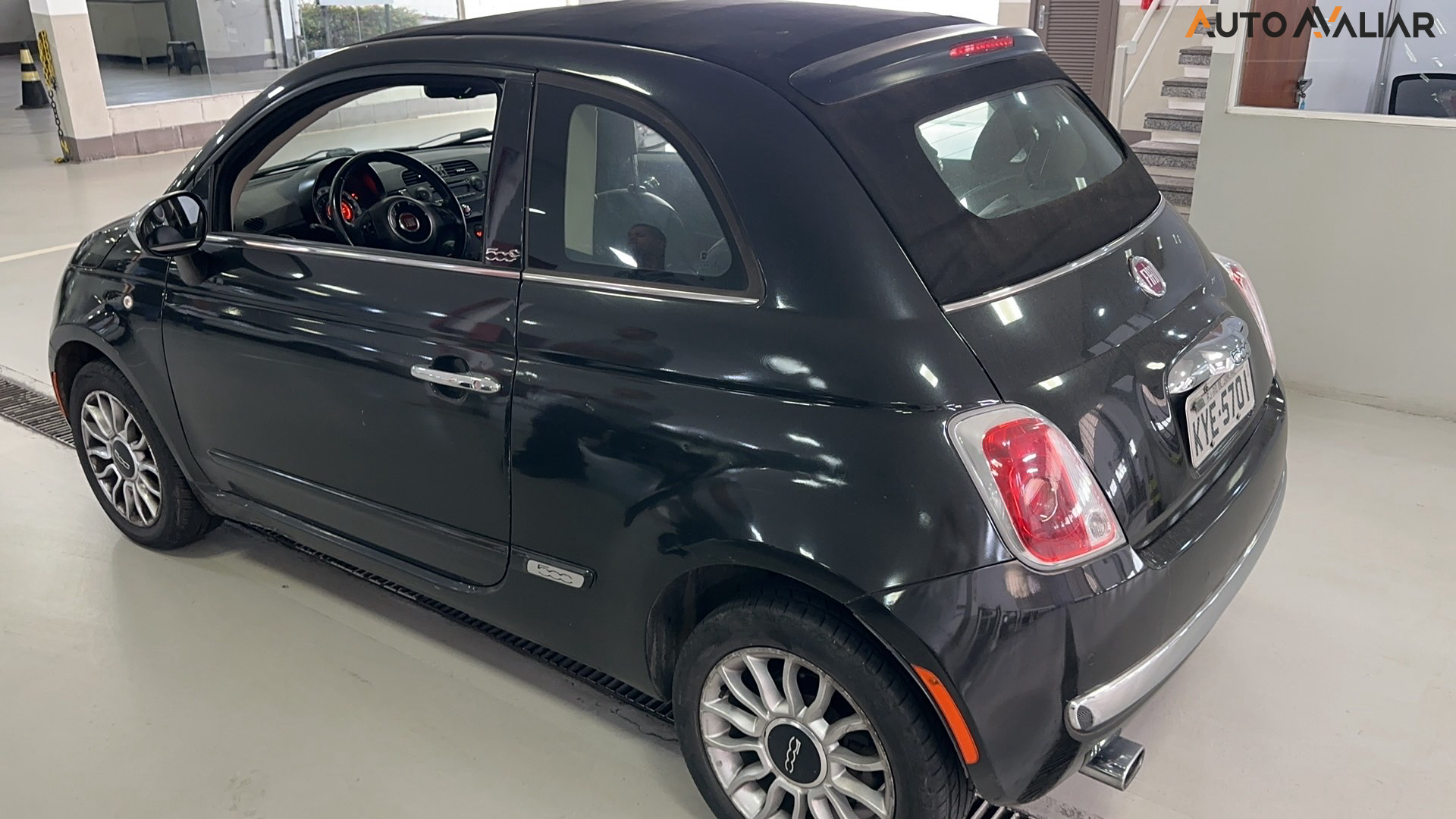 FIAT 500 1.4 CABRIO 16V FLEX 2P AUTOMATICO