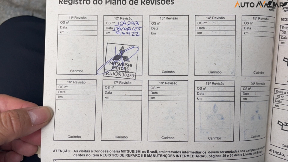 MITSUBISHI ASX 2.0 4X4 AWD 16V GASOLINA 4P AUTOMATICO