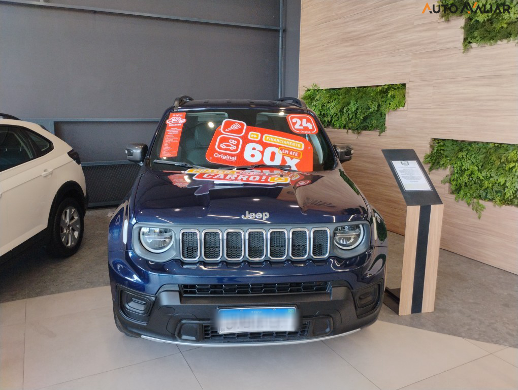 JEEP RENEGADE 1.3 T270 TURBO FLEX LONGITUDE AT6