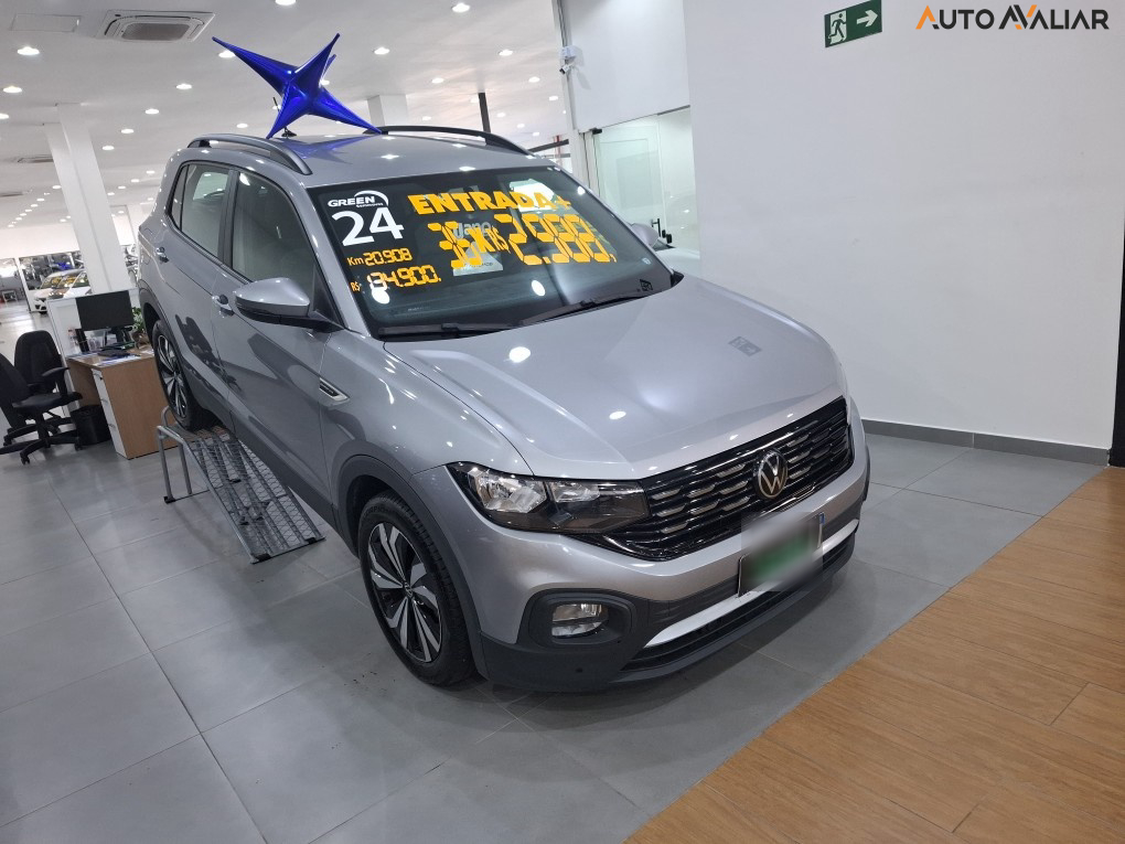 VOLKSWAGEN T-CROSS 1.0 200 TSI TOTAL FLEX COMFORTLINE AUTOMÁTICO