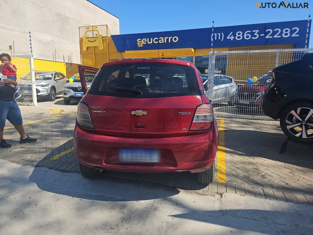 CHEVROLET AGILE 1.4 MPFI LT 8V FLEX 4P MANUAL