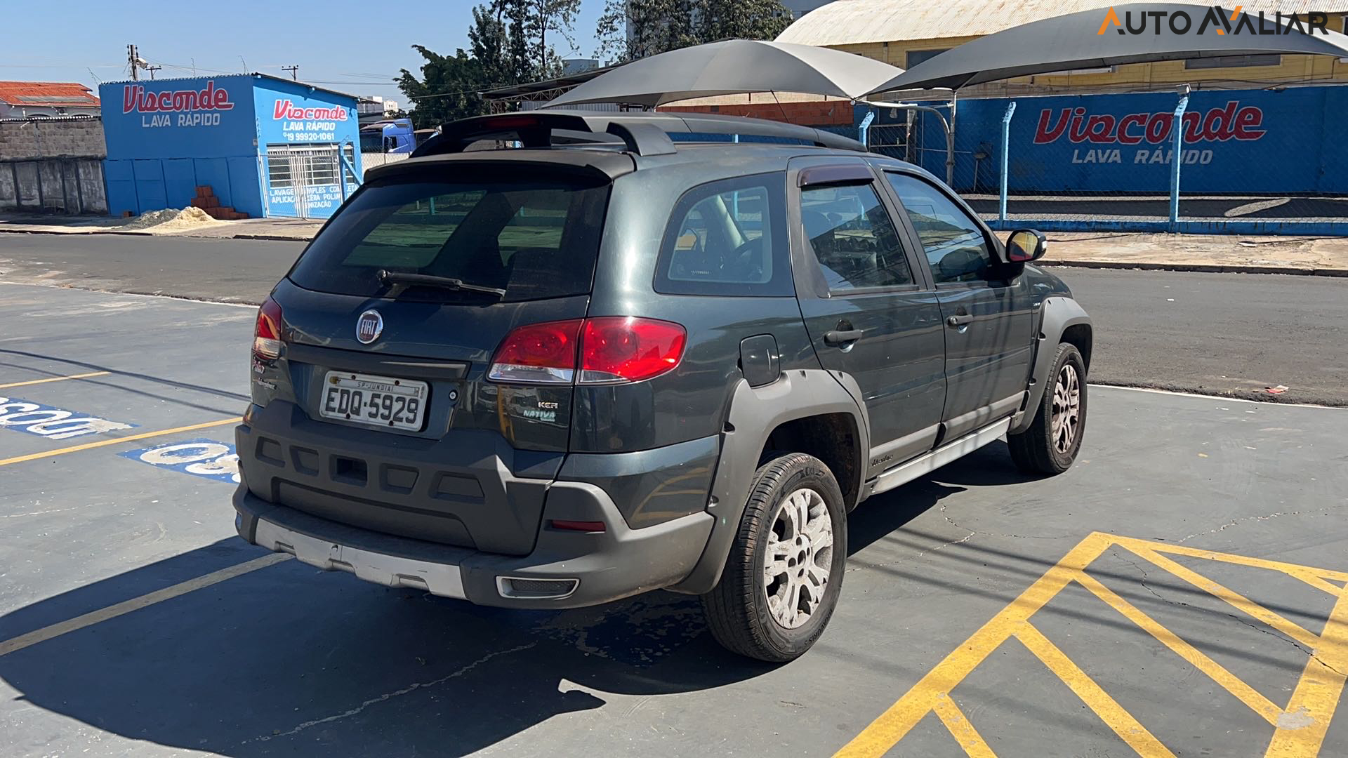 FIAT PALIO 1.8 MPI ADVENTURE LOCKER WEEKEND 8V FLEX 4P AUTOMATIZADO