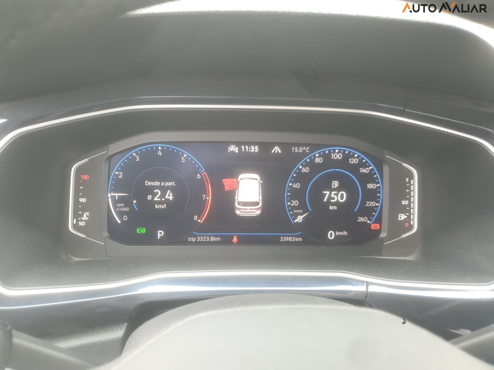 VOLKSWAGEN T-CROSS 1.0 200 TSI TOTAL FLEX COMFORTLINE AUTOMÁTICO