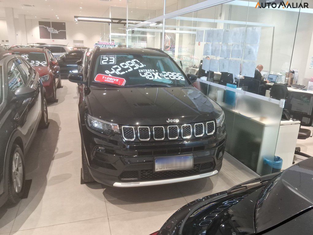 JEEP COMPASS 1.3 T270 TURBO FLEX LONGITUDE AT6