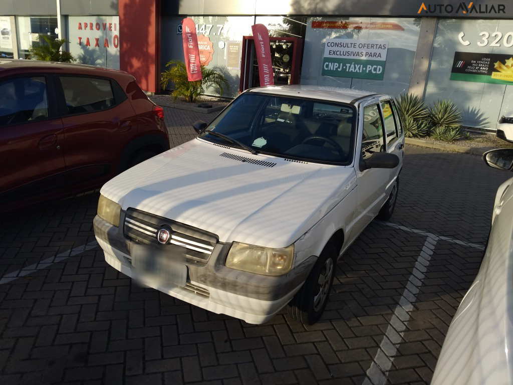 FIAT UNO 1.0 MPI MILLE FIRE ECONOMY 8V FLEX 4P MANUAL