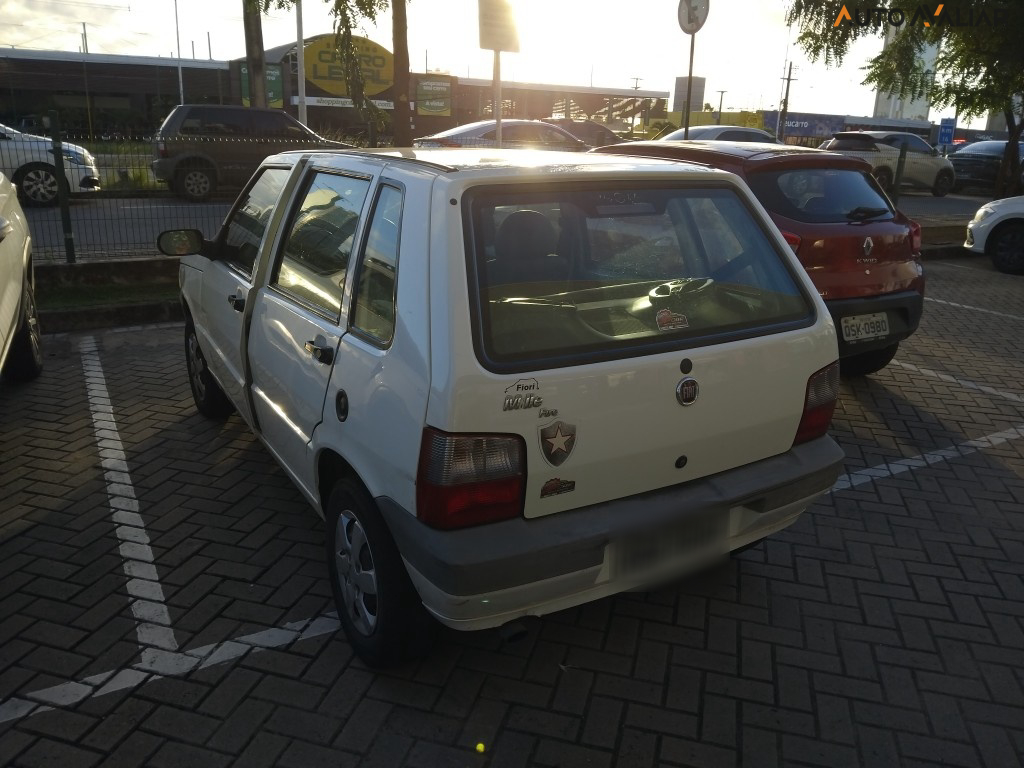 FIAT UNO 1.0 MPI MILLE FIRE ECONOMY 8V FLEX 4P MANUAL