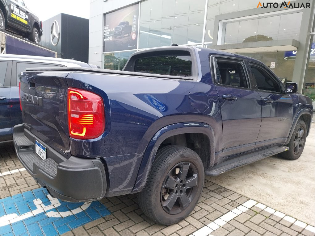 RAM RAMPAGE 2.0 HURRICANE 4 TURBO GASOLINA LARAMIE 4X4 AUTOMÁTICO