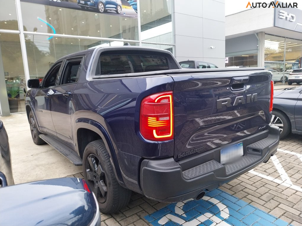 RAM RAMPAGE 2.0 HURRICANE 4 TURBO GASOLINA LARAMIE 4X4 AUTOMÁTICO