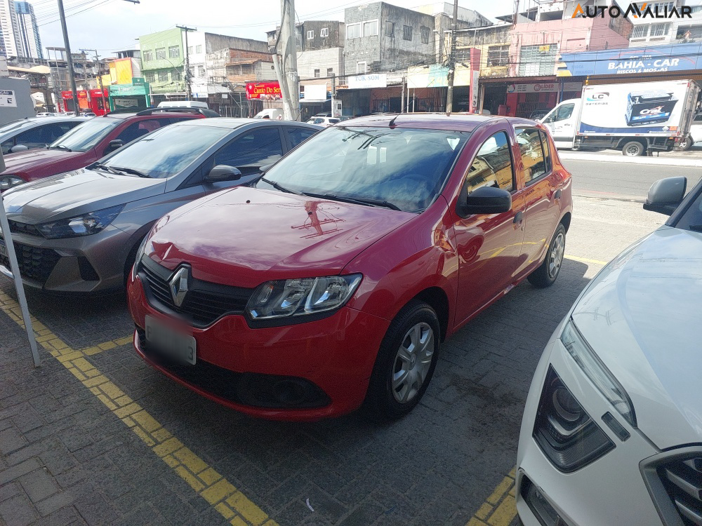 RENAULT SANDERO 1.0 AUTHENTIQUE 16V FLEX 4P MANUAL