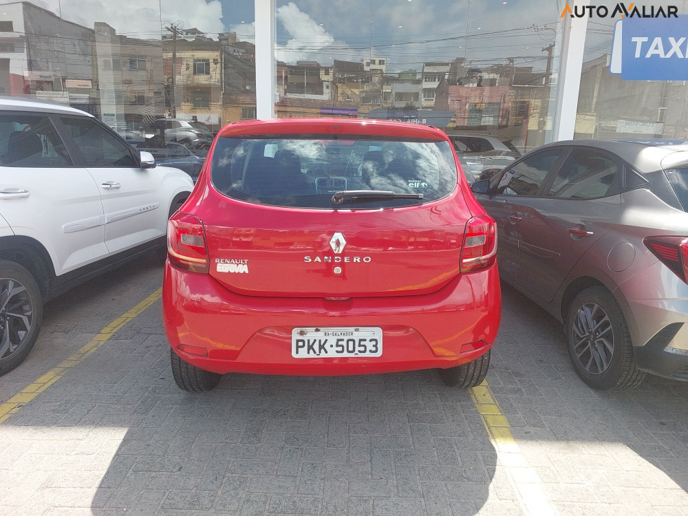 RENAULT SANDERO 1.0 AUTHENTIQUE 16V FLEX 4P MANUAL