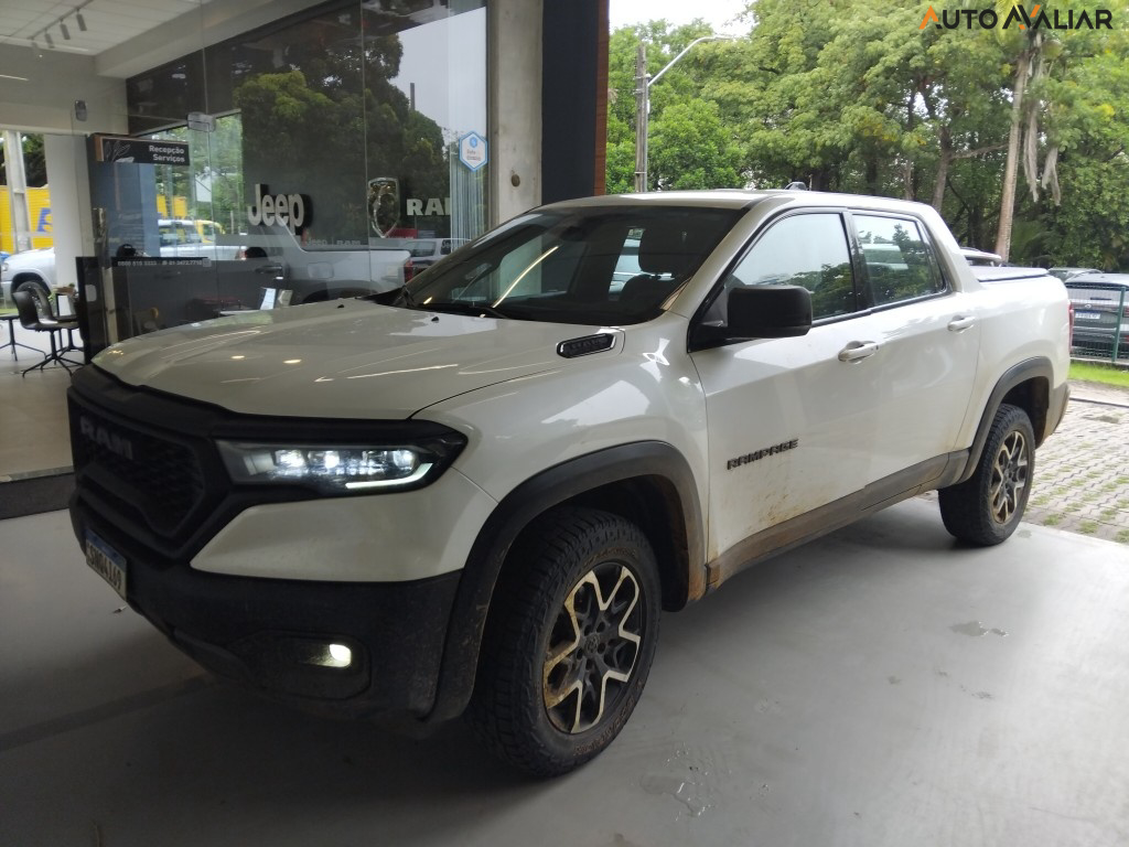 RAM RAMPAGE 2.0 HURRICANE 4 TURBO GASOLINA REBEL 4X4 AUTOMÁTICO