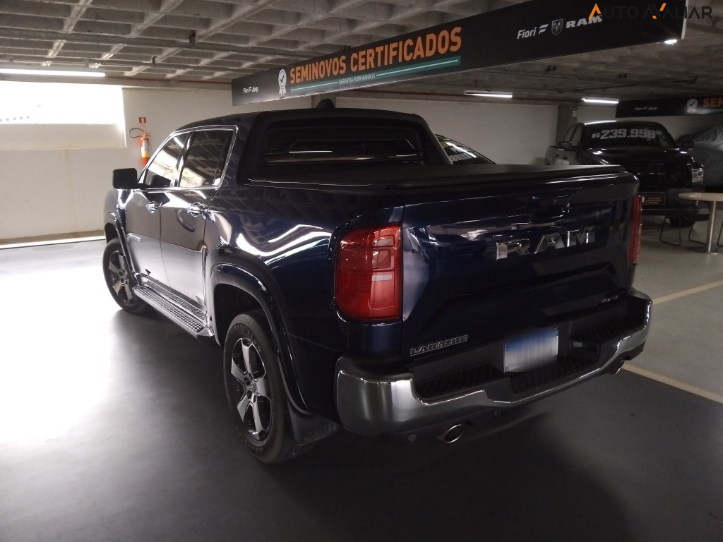 RAM RAMPAGE 2.0 HURRICANE 4 TURBO GASOLINA LARAMIE 4X4 AUTOMÁTICO