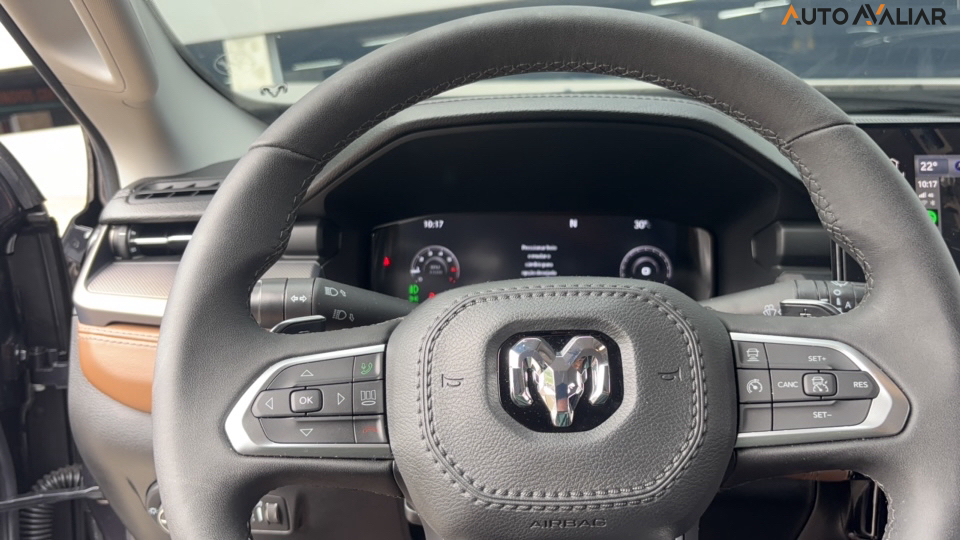 RAM RAMPAGE 2.0 HURRICANE 4 TURBO GASOLINA LARAMIE 4X4 AUTOM&Aacute;TICO