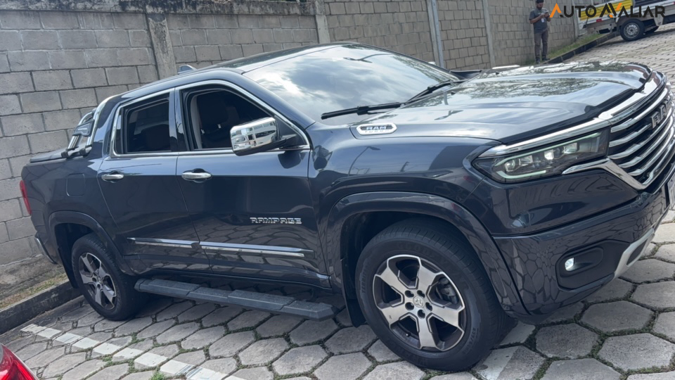 RAM RAMPAGE 2.0 HURRICANE 4 TURBO GASOLINA LARAMIE 4X4 AUTOM&Aacute;TICO