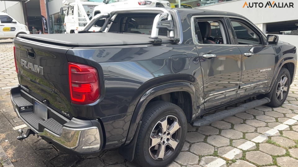 RAM RAMPAGE 2.0 HURRICANE 4 TURBO GASOLINA LARAMIE 4X4 AUTOM&Aacute;TICO